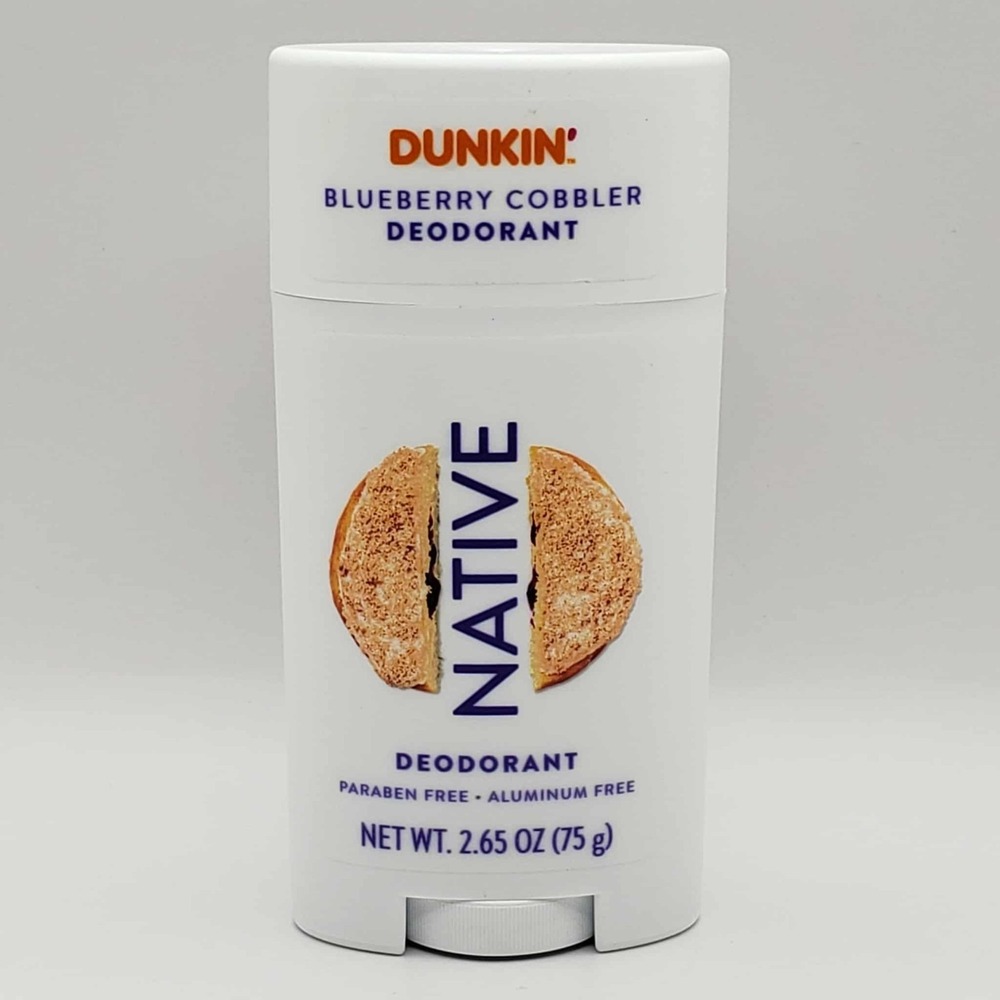 Native x Dunkin Blueberry Cobbler Aluminum Paraben Free Deodorant 2.65oz - 2Pack - Picture 6 of 8